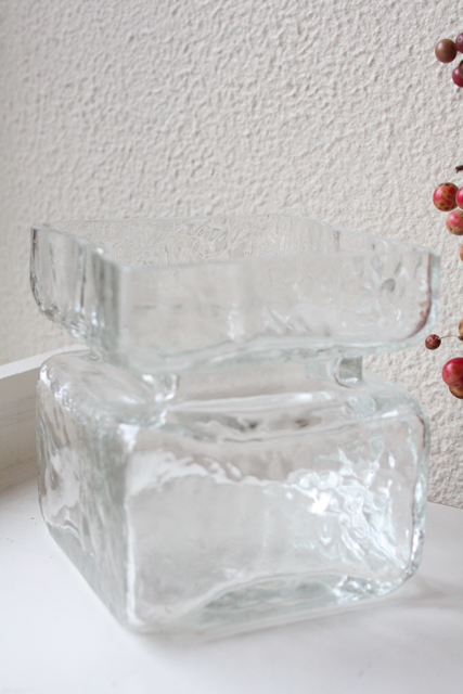 Riihimaen Lasi/Pala/花瓶/クリアガラス（大）/SOLD OUT