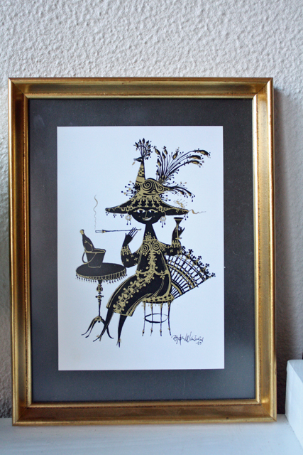 Bjorn　Wiinblad（ヴョルン・ウィンブラッド/影絵/貴婦人/SOLD OUT