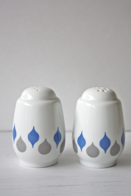 北欧ヴィンテージ/Lyngby Porcelain(リュンビュー・ポーセリン）/ソルト＆ペッパー/SOLD OUT