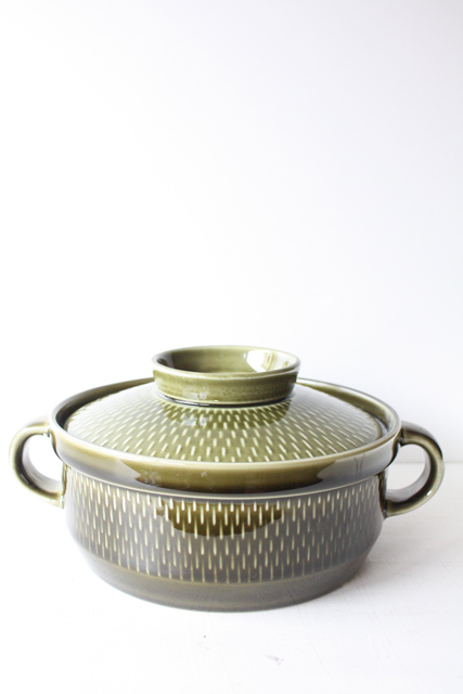 北欧ヴィンテージ/Stavangerflint（スタヴァンゲルフリント）/キャセロール/ダークグリーン/SOLD OUT