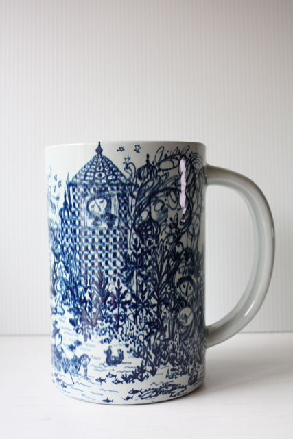 特大！/北欧ヴィンテージ/Bjorn　Wiinblad（ヴィヨルン・ウィンブラッド）/マグカップ/SOLD OUT