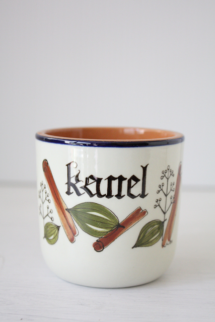 北欧ヴィンテージ/Knabstrup社/ハーブポット/Kanel/SOLD OUT