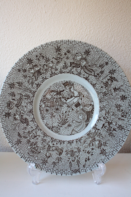 Bjorn　Wiinblad（ヴィヨルン・ウィンブラッド/楽しげな公園の風景/SOLD OUT