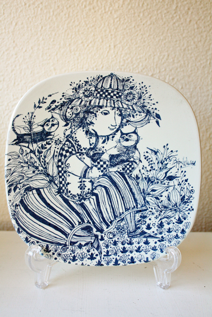 Bjorn　Wiinblad（ヴィヨルン・ウィンブラッド/飾りプレート/Louise/SOLD OUT