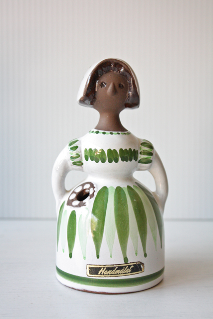 北欧ヴィンテージ/DECO社/フラワーガール花瓶/グリーン/SOLD OUT