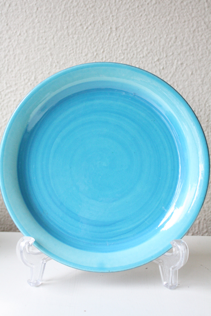 スウェーデン製/ＧＡＢＲＩＥＬ/ケーキプレート/セルリアンブルー/SOLD OUT