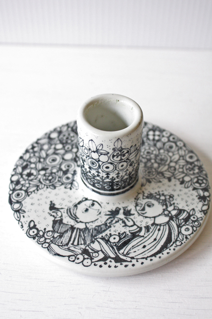 北欧ヴィンテージ/Bjorn Wiinblad（ヴョルン・ウィンブラッド）/キャンドルホルダー/SOLD OUT