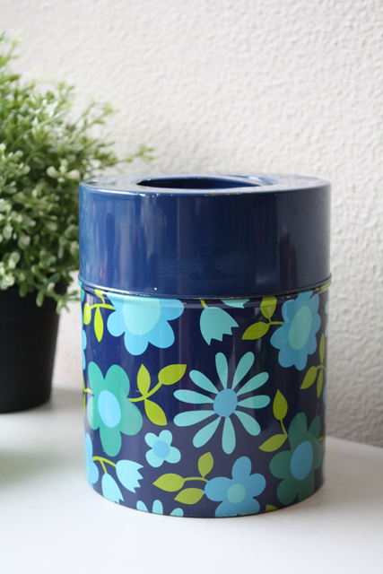 北欧ヴィンテージ缶/ブルーフラワー/SOLD OUT