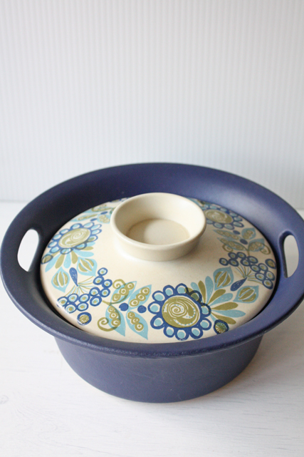 北欧ヴィンテージ/Figgjo（フィッギオ）turi‐design/Vulcanus/陶器の両手鍋/SOLD OUT