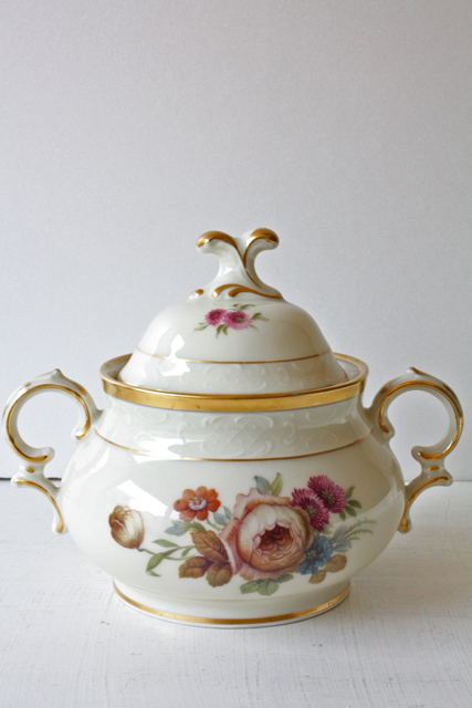 北欧ヴィンテージ/koebenhavns Porcelaensmaleri /シュガーポット/SOLD OUT