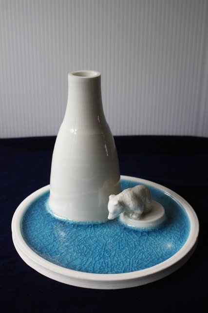 北欧ヴィンテージ/デンマーク製/デザインベース/北極の子熊ちゃん（しろくま）/SOLD OUT