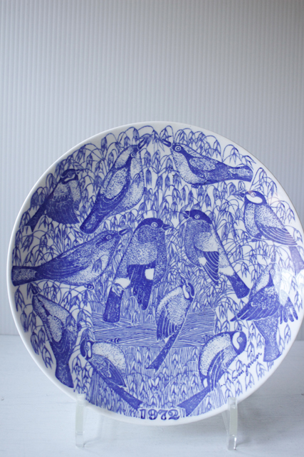 【クリスマス】北欧ヴィンテージ/Gustavsberg（グスタフスベリ）/イヤープレート/1972年