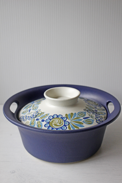 北欧ヴィンテージ/Figgjo（フィッギオ）turi‐design/Vulcanus/陶器の両手鍋/SOLD OUT