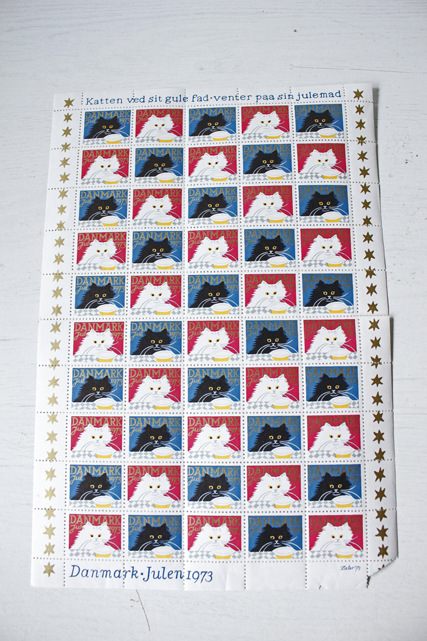 デンマーク郵便局/北欧ヴィンテージクリスマスシール/1973年/SOLD OUT
