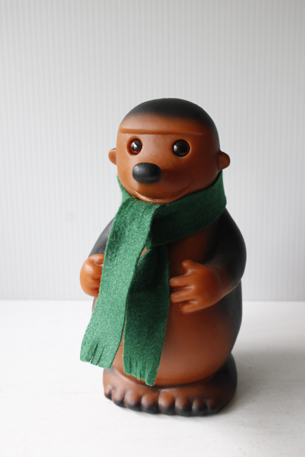 北欧ヴィンテージ/JYSK BANK/ハリネズミのノベルティ貯金箱/オスカー君/SOLD OUT