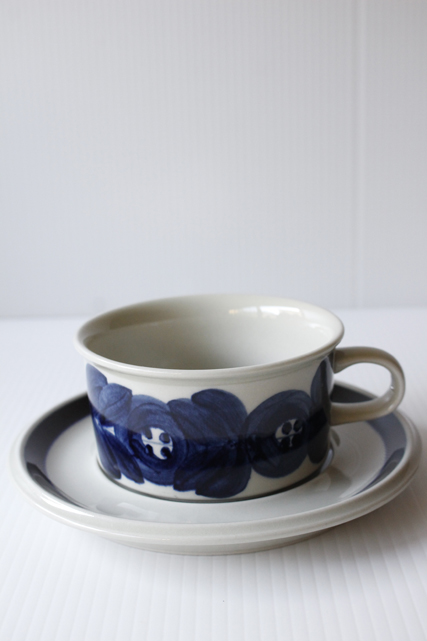 北欧ヴィンテージ/ARABIA/Anemone/ティーカップ＆ソーサー/No.1/SOLD OUT