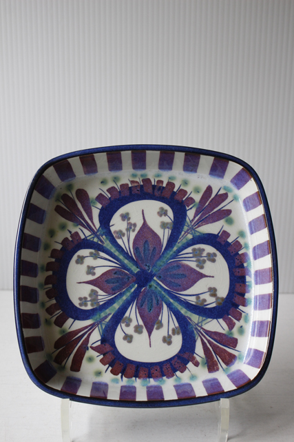 北欧ヴィンテージ/Royal Copenhagen/テネラ/角皿（17×17cm）/SOLD OUT