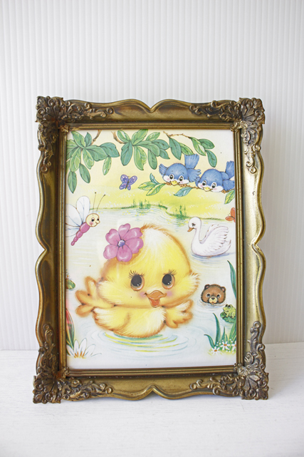 北欧ヴィンテージ/フォトフレーム(ガラスあり）/（21×16cm）/SOLD OUT