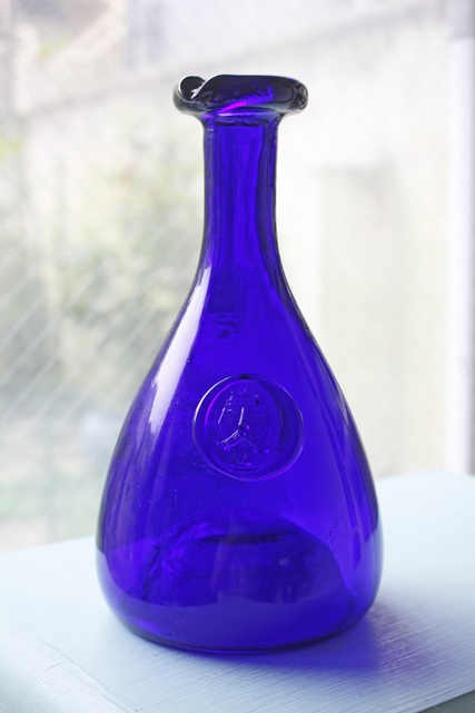北欧ヴィンテージ/Holmegaard/ホルムガード/カラフェボトル/バイキング/コバルトブルー/SOLD OUT