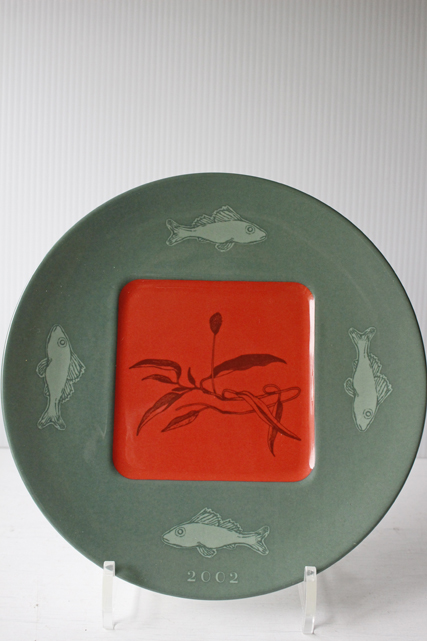 北欧ヴィンテージ/ARABIA/Flora & Fauna/アートプレート/2002年