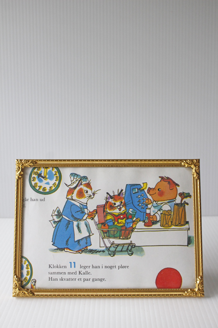 北欧ヴィンテージ/フォトフレーム(ガラスあり）/（18.5×13.5cm  ）/SOLD OUT
