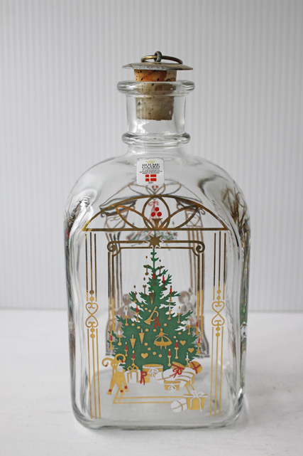 北欧ヴィンテージ/Holmegaard/ホルムガード/クリスマスボトル/1981年/No.1