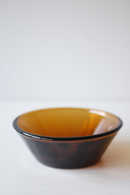 北欧ヴィンテージ/ガラスのキャンドルホルダー/ブラウン/SOLD OUT