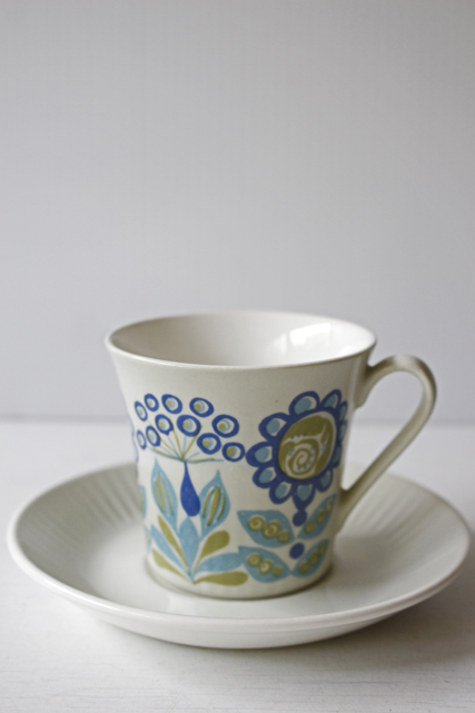 北欧ヴィンテージ/Figgjo（フィッギオ）/TOR VIKING/カップ＆ソーサー