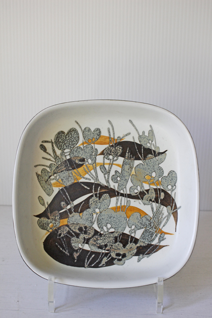 北欧ヴィンテージ/Royal Copenhagen/テネラ/角皿（17×17cm）/SOLD OUT