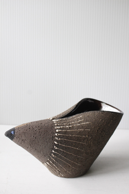 北欧ヴィンテージ/Nittosjo/花瓶/鳥モチーフ/SOLD OUT
