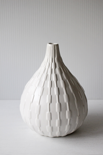 北欧ヴィンテージ/Villa Collection/花瓶/ミルクホワイト/SOLD OUT