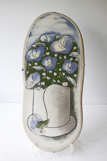 大サイズ！北欧ヴィンテージ/ARABIA/Helja Liukko Sundstrom/陶板の壁掛け/SOLD OUT