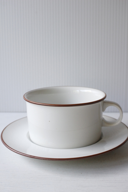 北欧ヴィンテージ/Royal Copenhagen/Domino/ティーカップ＆ソーサー