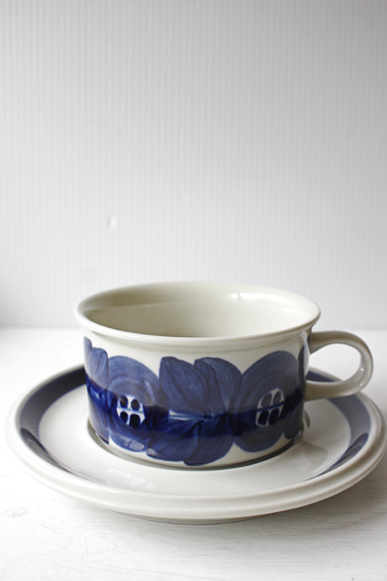 北欧ヴィンテージ/ARABIA/Anemone/ティーカップ＆ソーサー/No.3/SOLD OUT