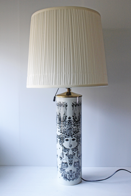 レア！北欧照明/Bjorn Wiinblad（ヴョルン・ウィンブラッド）/ヴィンテージテーブルランプ/サマーガール/SOLD OUT