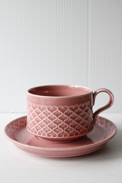 レア！Jens.H.Quistgaard（イェンス・クイストゴー）Cordial/カップ＆ソーサー/ピンク/SOLD OUT