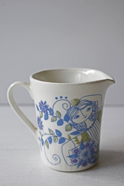 北欧ヴィンテージ/Figgjo（フィッギオ）turi‐design/Lotta/クリーマー