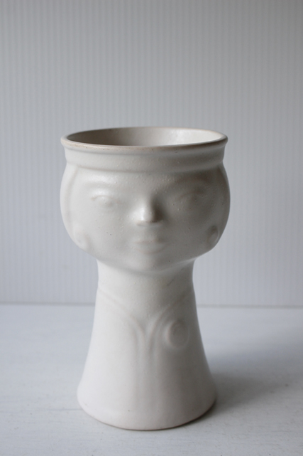 北欧ヴィンテージ/デンマーク/オブジェ＆花瓶/ホワイト/SOLD OUT