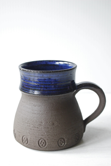 北欧ヴィンテージ/Hegnetslund Keramik/マグカップ/NO.1