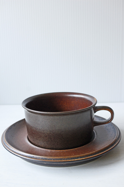 北欧ヴィンテージ/ARABIA/Ulla Procope/Ruska/カップ＆ソーサー/No.4/SOLD OUT