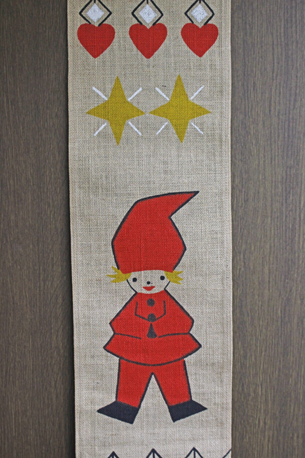【クリスマス】北欧ヴィンテージ/壁掛け/ニッセと鐘/SOLD OUT