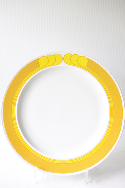 未使用！ローゼンタール/ディナープレート/イエロー×オレンジ