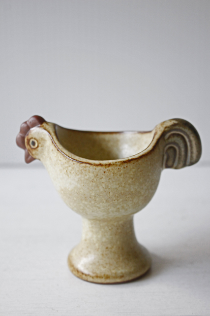 北欧ヴィンテージ/Lisa Larson（リサラーソン）/エッグスタンド/No.1/SOLD OUT