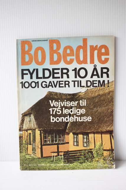北欧ヴィンテージ/Bo Bedre/1971年3月/SOLD OUT