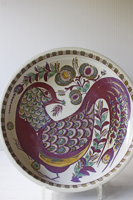 北欧ヴィンテージ/Aluminia/Royal Copenhagen/テネラ/ヴィンテージ丸大皿