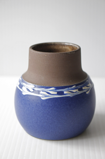北欧ヴィンテージ/ミニ花瓶/コバルトブルー/SOLD OUT
