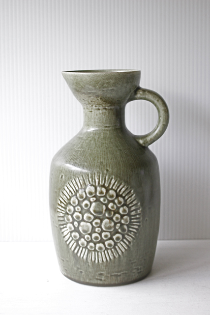 北欧ヴィンテージ/Rorstrand/Gunnar Nylund/ZENIT/持ち手付花瓶/SOLD OUT