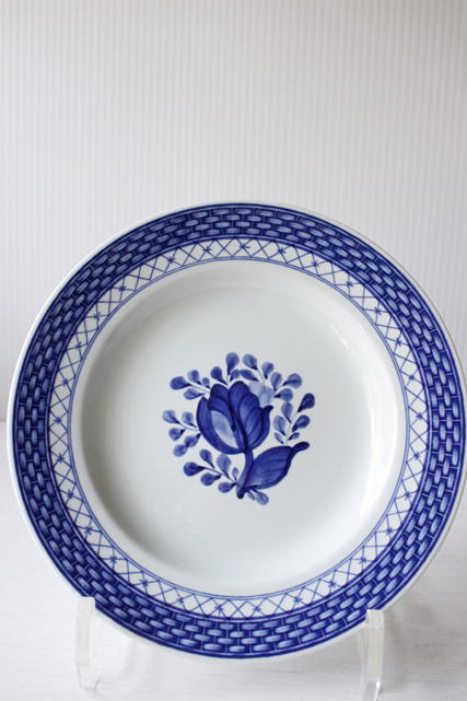 北欧ヴィンテージ/Royal Copenhagen/トランクウェーバー/ケーキプレート/No.4