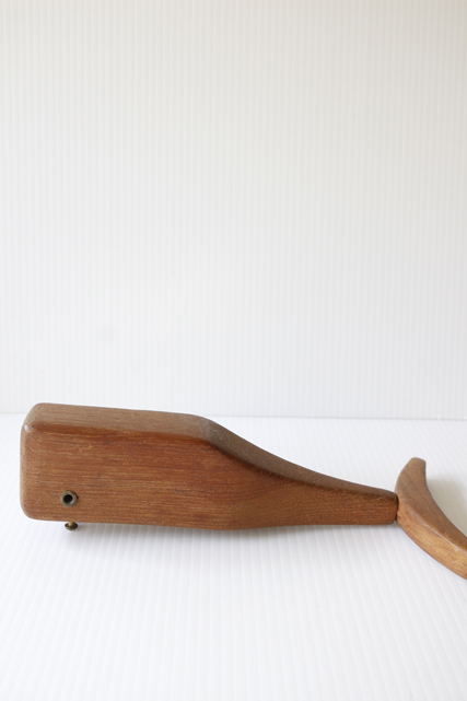 北欧ヴィンテージ/デンマーク製/チークのオブジェ/くじらのワインオープナー/SOLD OUT