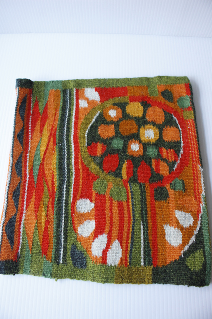 北欧織物/フレミッシュ織/つづれ織り/実のなる木/SOLD OUT